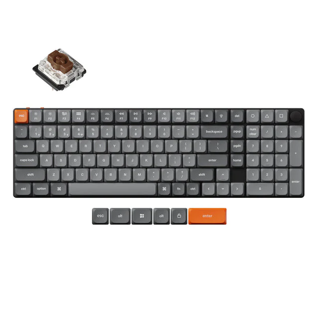 Keychron K17 Max QMK Wireless Custom Mechanical Keyboard (US ANSI Layout) - Image 6