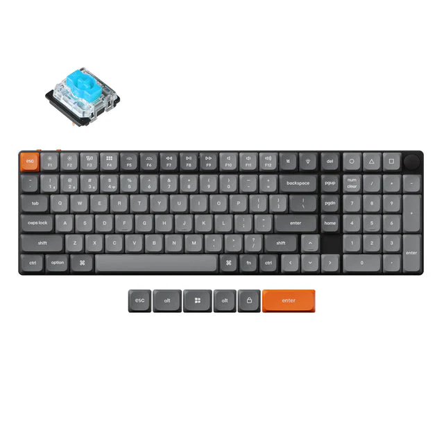 Keychron K17 Max QMK Wireless Custom Mechanical Keyboard (US ANSI Layout) - Image 8