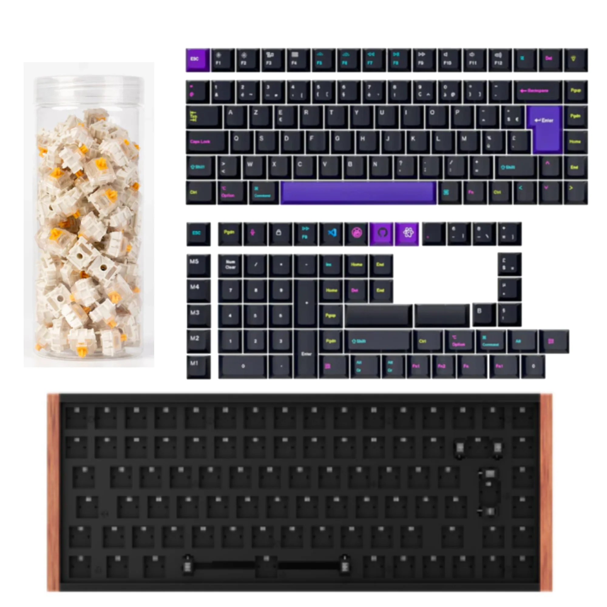 Keychron K2 HE Wireless Magnetic Switch Custom Keyboard ISO Layout Collection - Image 10