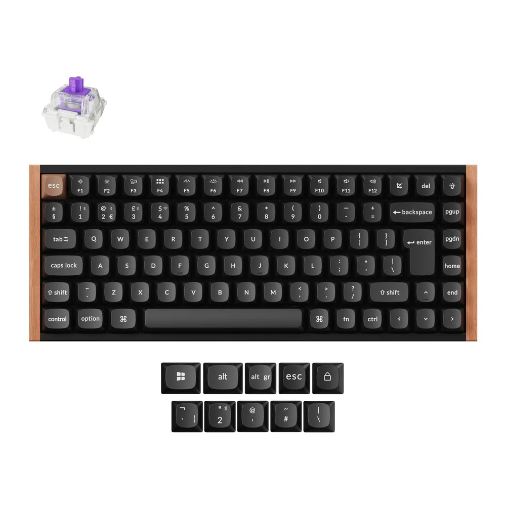 Keychron K2 HE Wireless Magnetic Switch Custom Keyboard ISO Layout Collection - Image 2