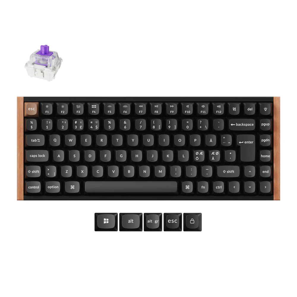Keychron K2 HE Wireless Magnetic Switch Custom Keyboard ISO Layout Collection - Image 3