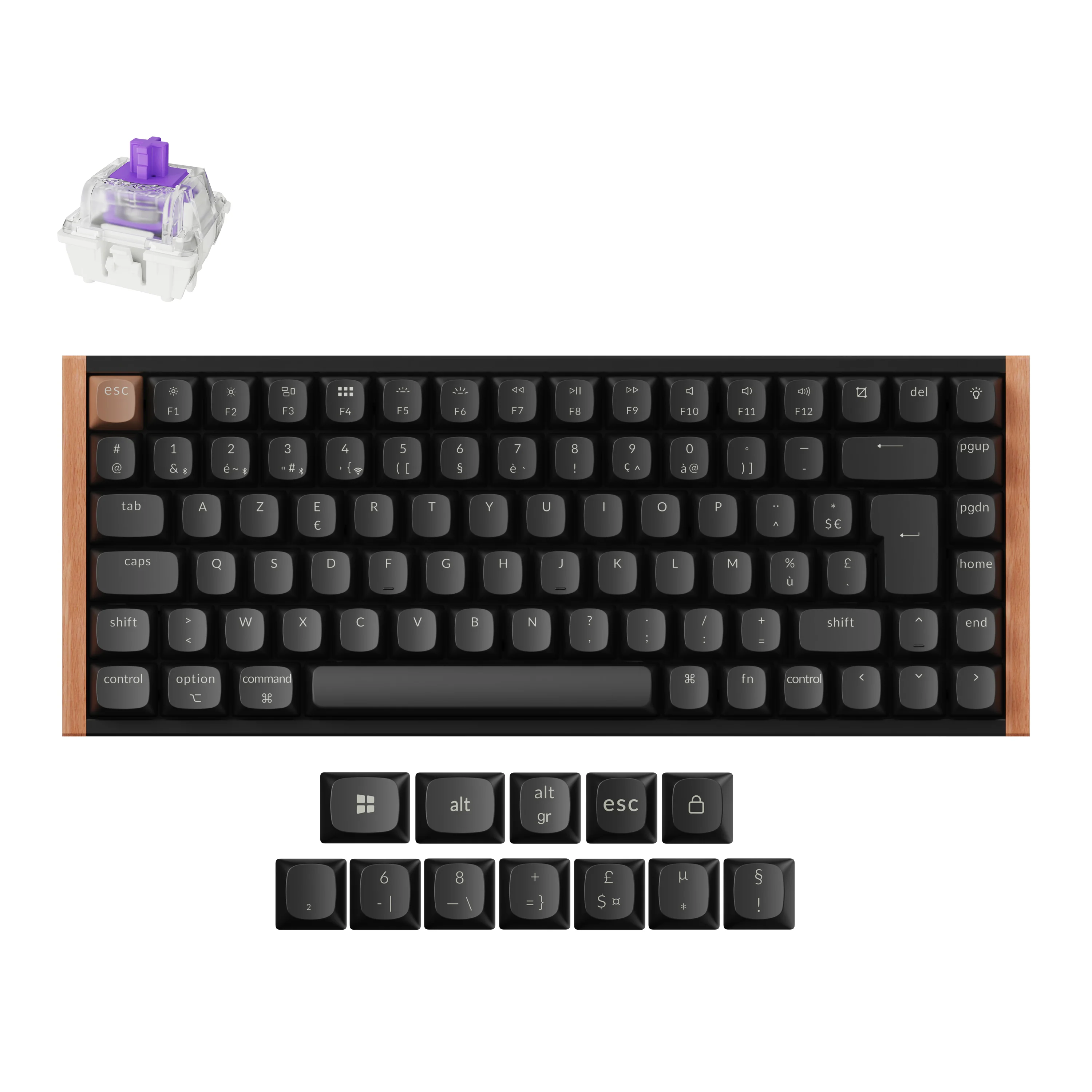 Keychron K2 HE Wireless Magnetic Switch Custom Keyboard - Image 8