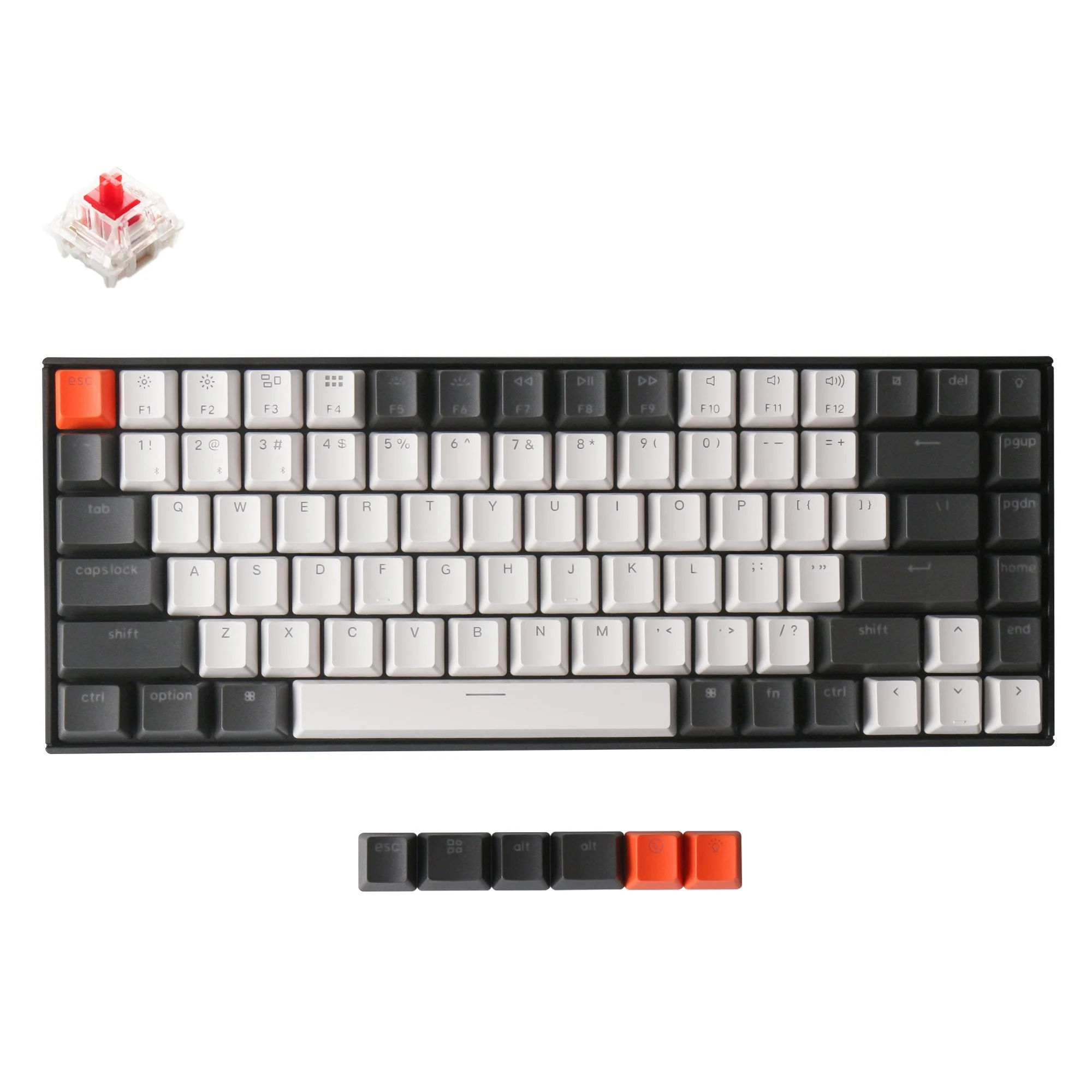 Keychron K2 (Hot-swappable) Wireless Mechanical Keyboard Version 2 (US ANSI Layout) - Image 4