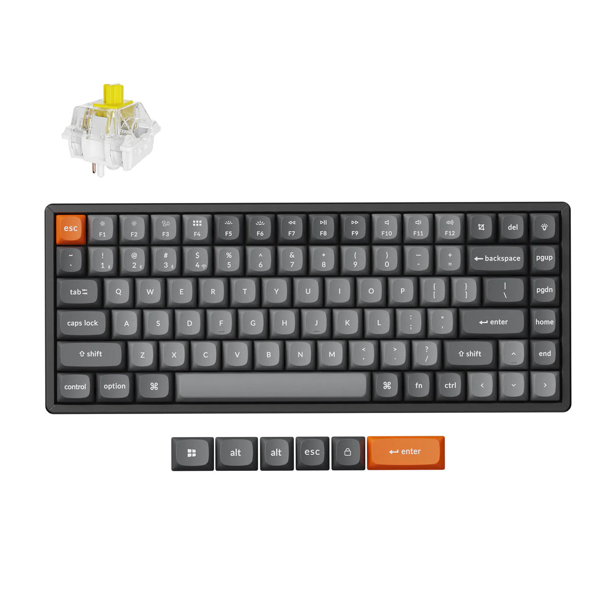 Keychron K2 Max QMK Wireless Mechanical Keyboard (US ANSI Layout) - Image 2