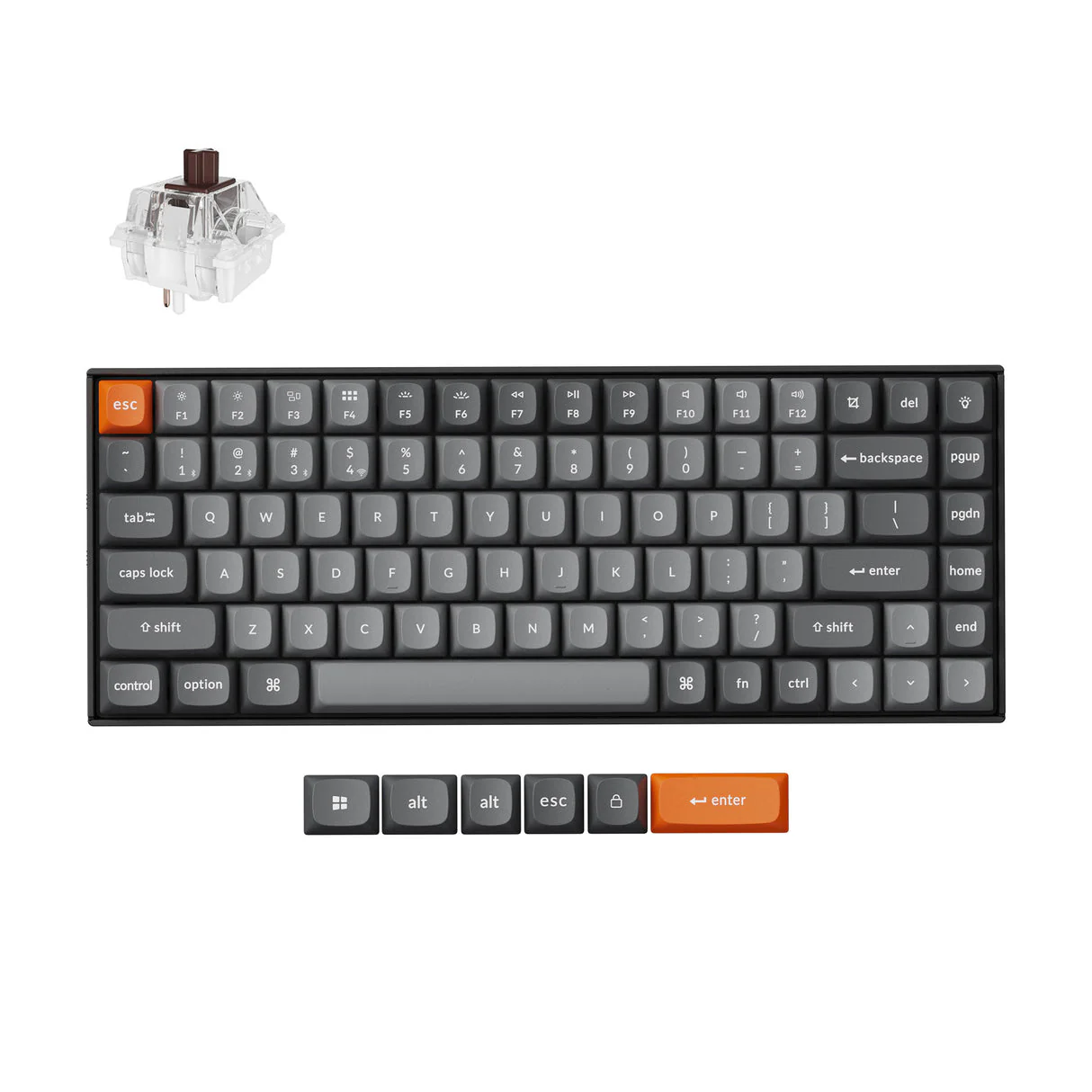Keychron K2 Max QMK Wireless Mechanical Keyboard (US ANSI Layout) - Image 3