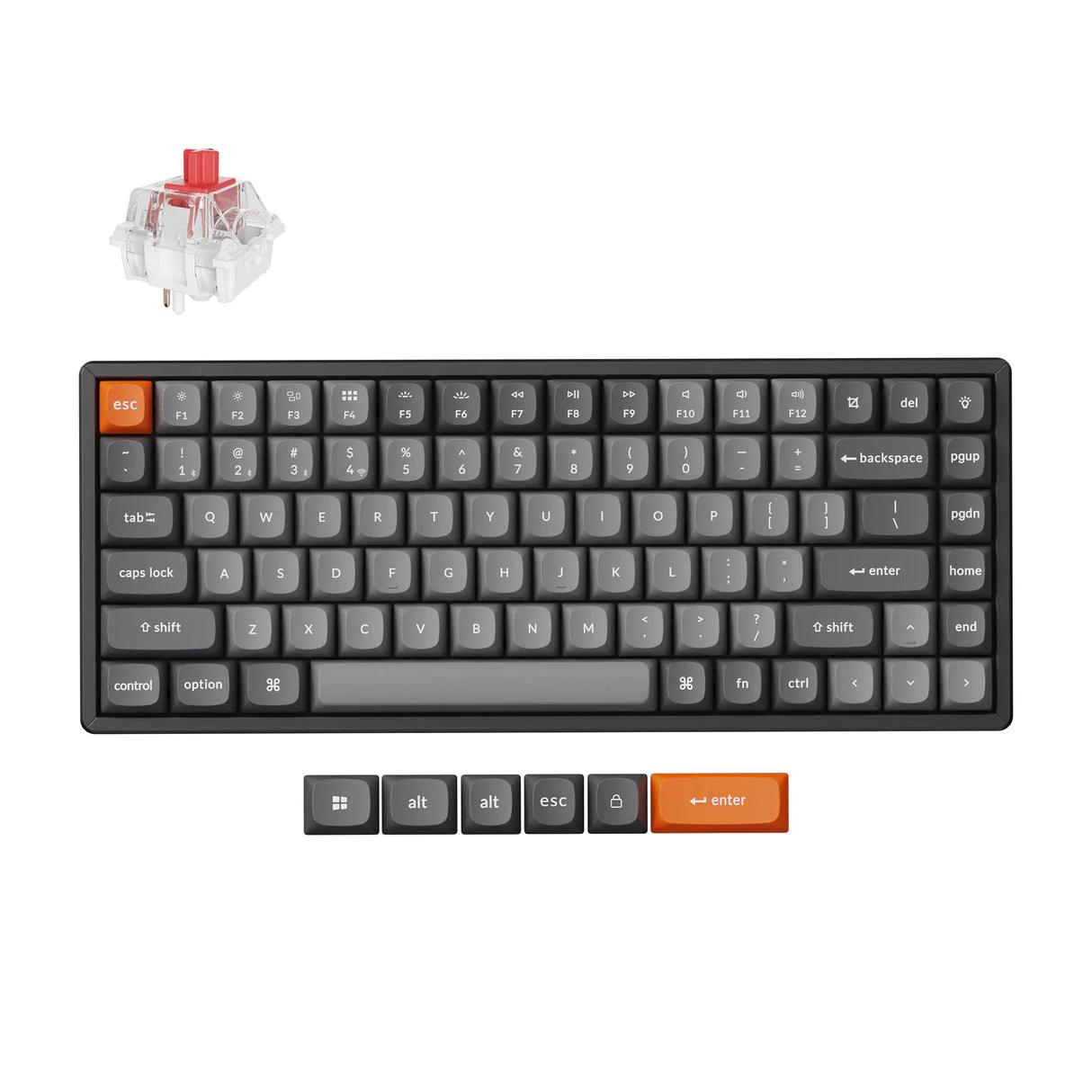 Keychron K2 Max QMK Wireless Mechanical Keyboard (US ANSI Layout) - Image 4