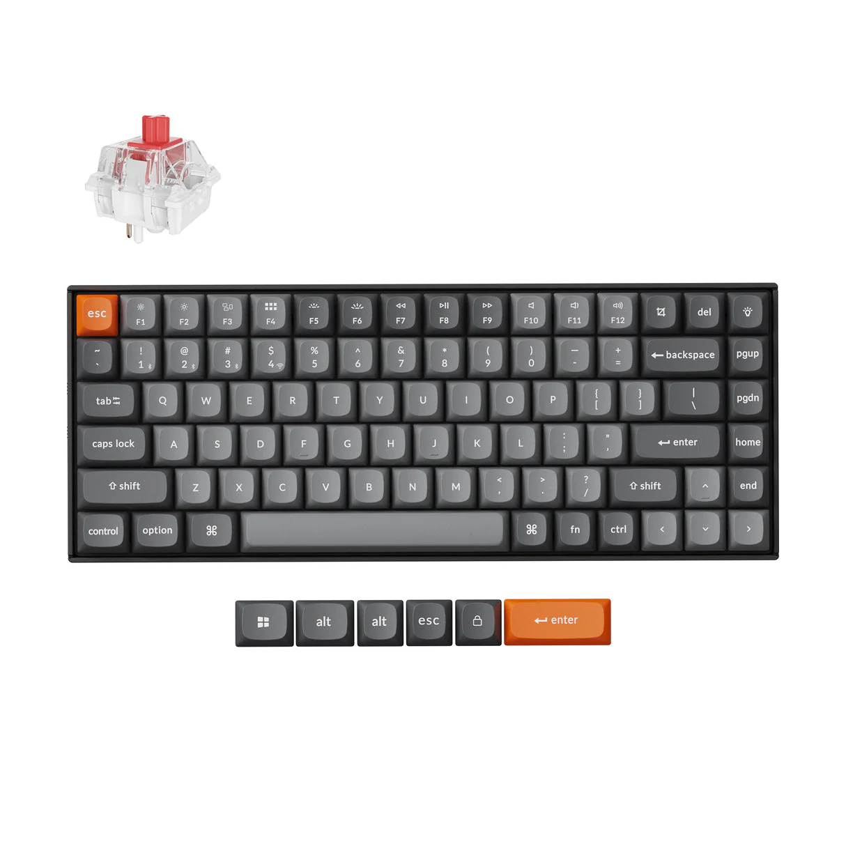 Keychron K2 Max QMK Wireless Mechanical Keyboard (US ANSI Layout) - Image 5