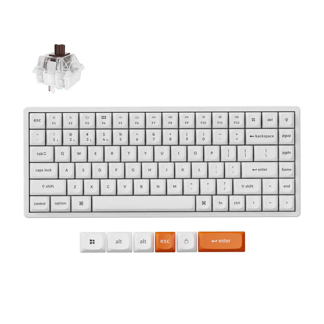 Keychron K2 Max QMK Wireless Mechanical Keyboard (US ANSI Layout) - Image 9