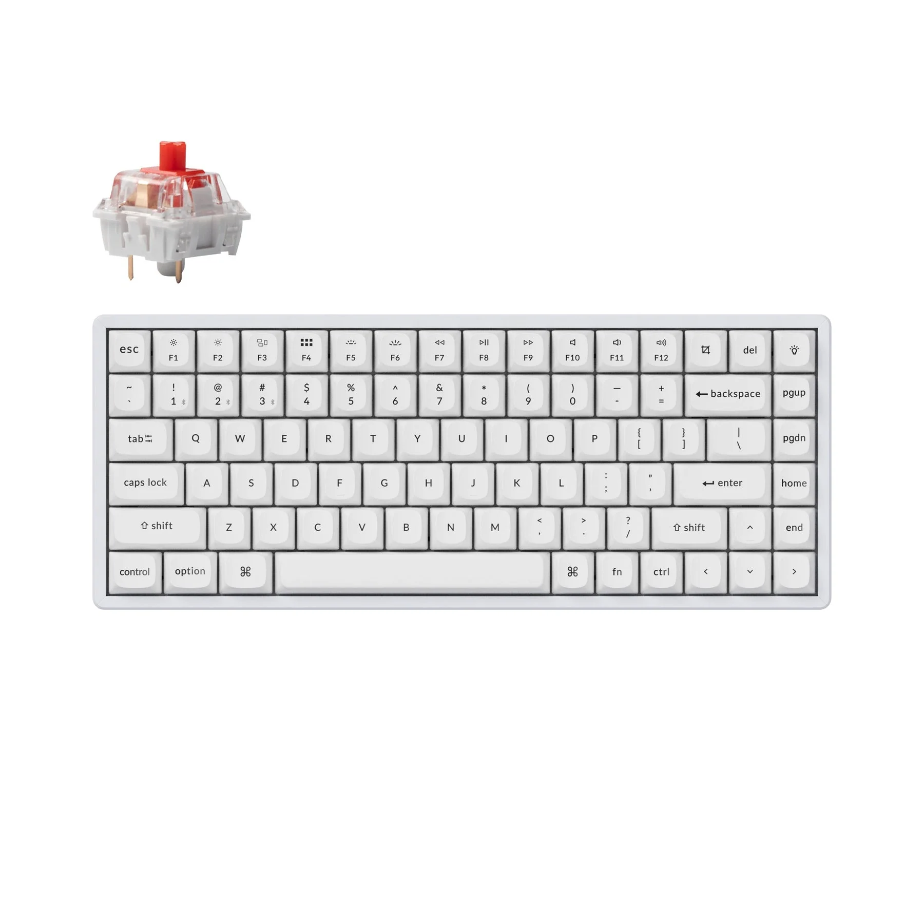 Keychron K2 Pro QMK/VIA Wireless Mechanical Keyboard(US ANSI Layout) - Image 12
