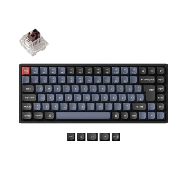 Keychron K2 Pro QMK/VIA Wireless Mechanical Keyboard ISO Layout Collection - Image 16