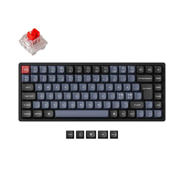 Keychron K2 Pro QMK/VIA Wireless Mechanical Keyboard ISO Layout Collection - Image 19