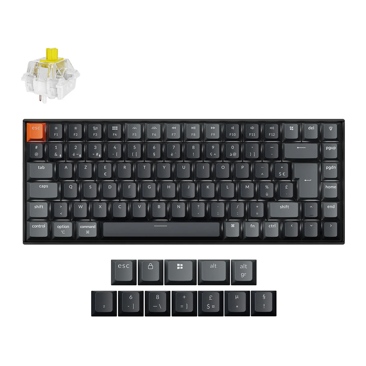 Keychron K2 QMK Wireless Mechanical Keyboard ISO Layout - Version 3 - Image 17