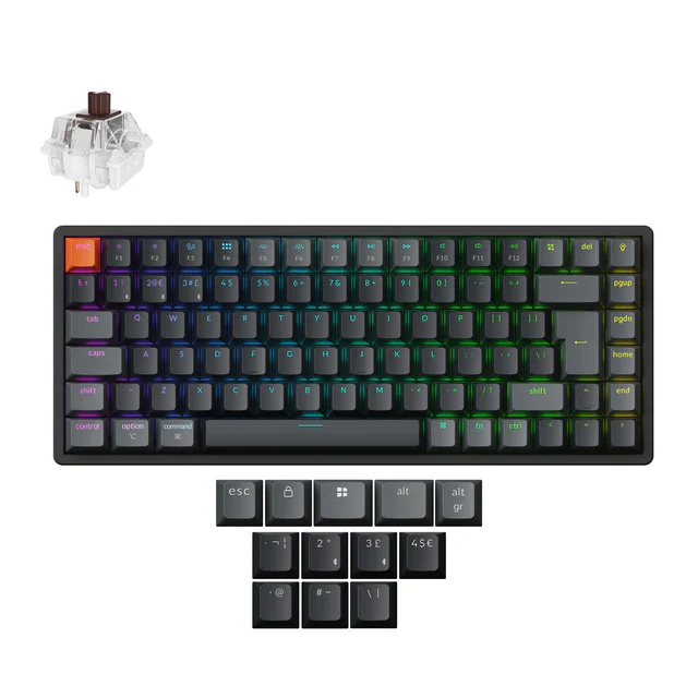 Keychron K2 QMK Wireless Mechanical Keyboard ISO Layout - Version 3 - Image 18