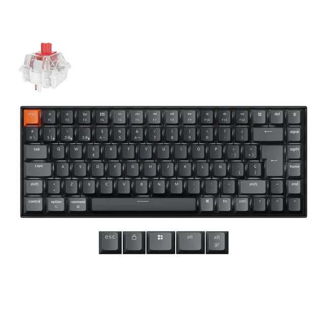 Keychron K2 QMK Wireless Mechanical Keyboard ISO Layout - Version 3 - Image 19