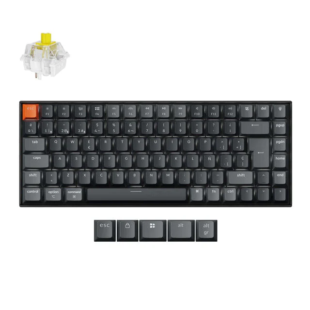 Keychron K2 QMK Wireless Mechanical Keyboard ISO Layout - Version 3 - Image 21