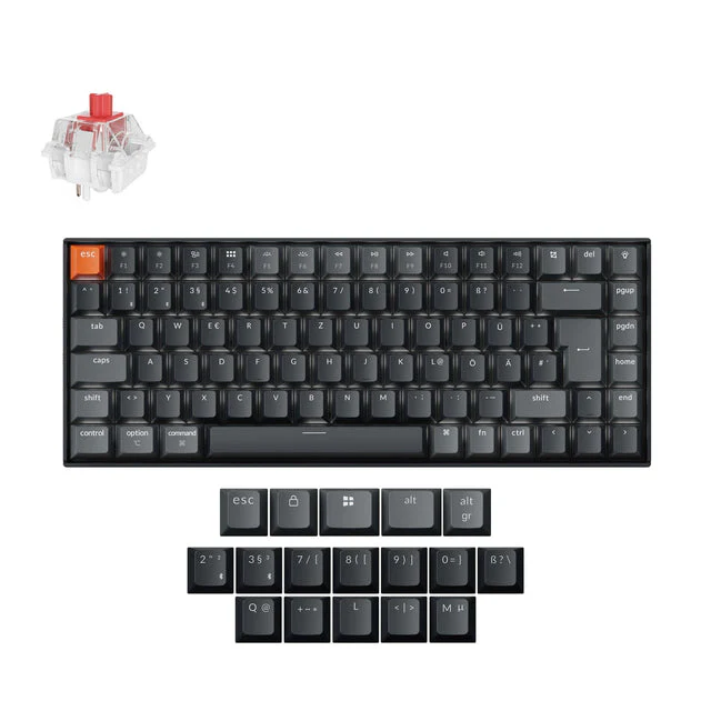 Keychron K2 QMK Wireless Mechanical Keyboard ISO Layout - Version 3 - Image 22
