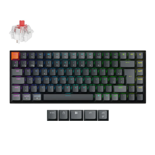 Keychron K2 QMK Wireless Mechanical Keyboard ISO Layout - Version 3 - Image 25