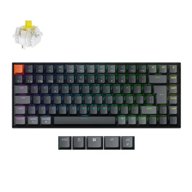 Keychron K2 QMK Wireless Mechanical Keyboard ISO Layout - Version 3 - Image 27