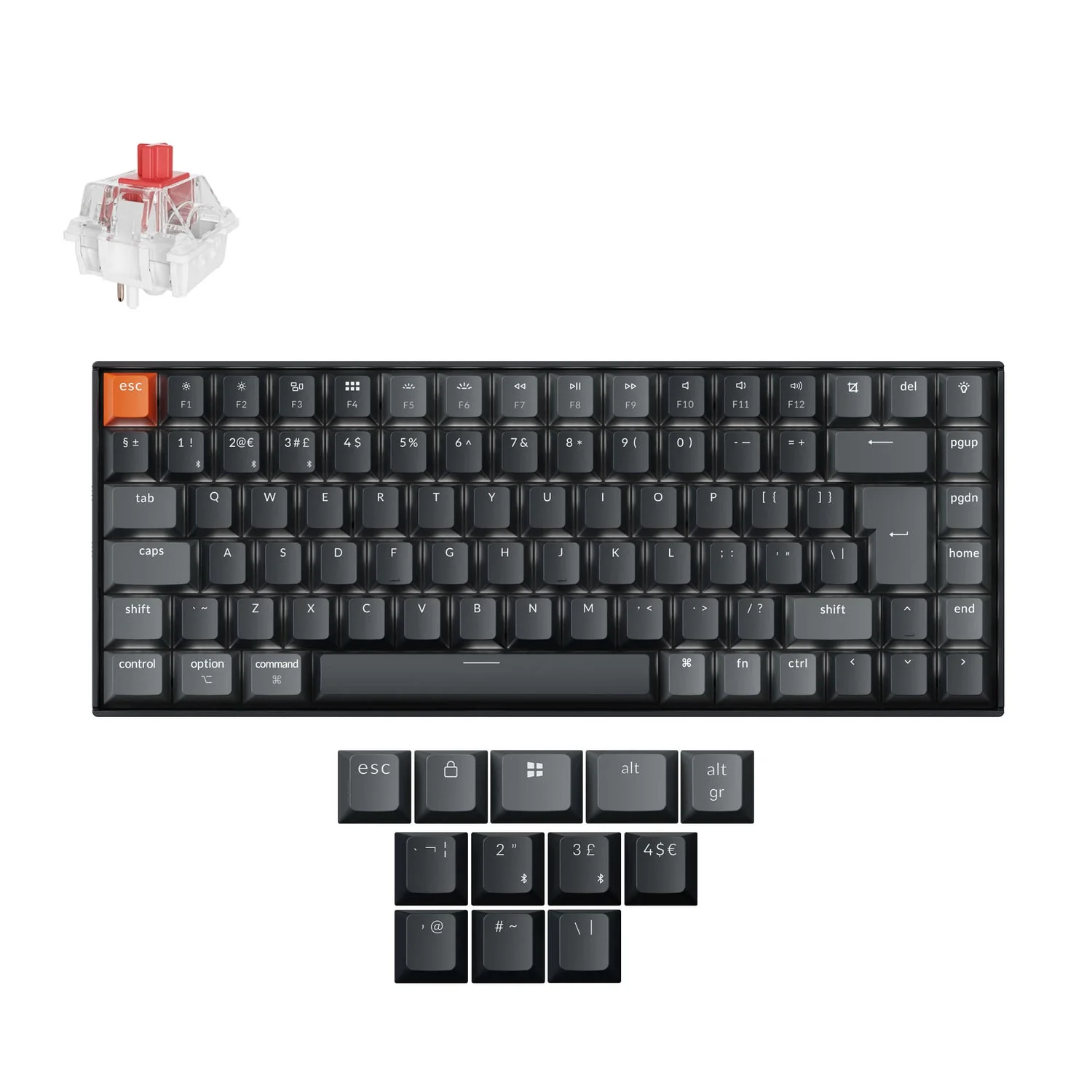 Keychron K2 QMK Wireless Mechanical Keyboard ISO Layout - Version 3 - Image 31