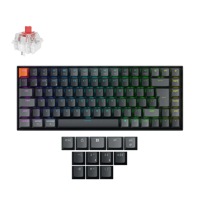 Keychron K2 QMK Wireless Mechanical Keyboard ISO Layout - Version 3 - Image 34
