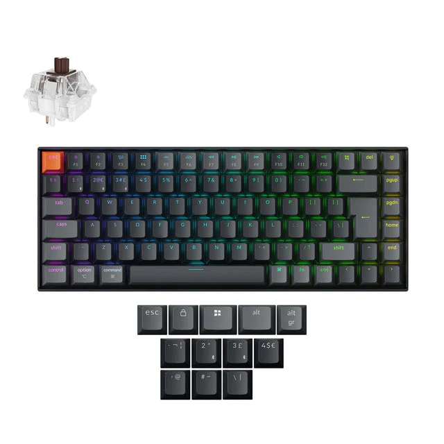 Keychron K2 QMK Wireless Mechanical Keyboard ISO Layout - Version 3 - Image 35