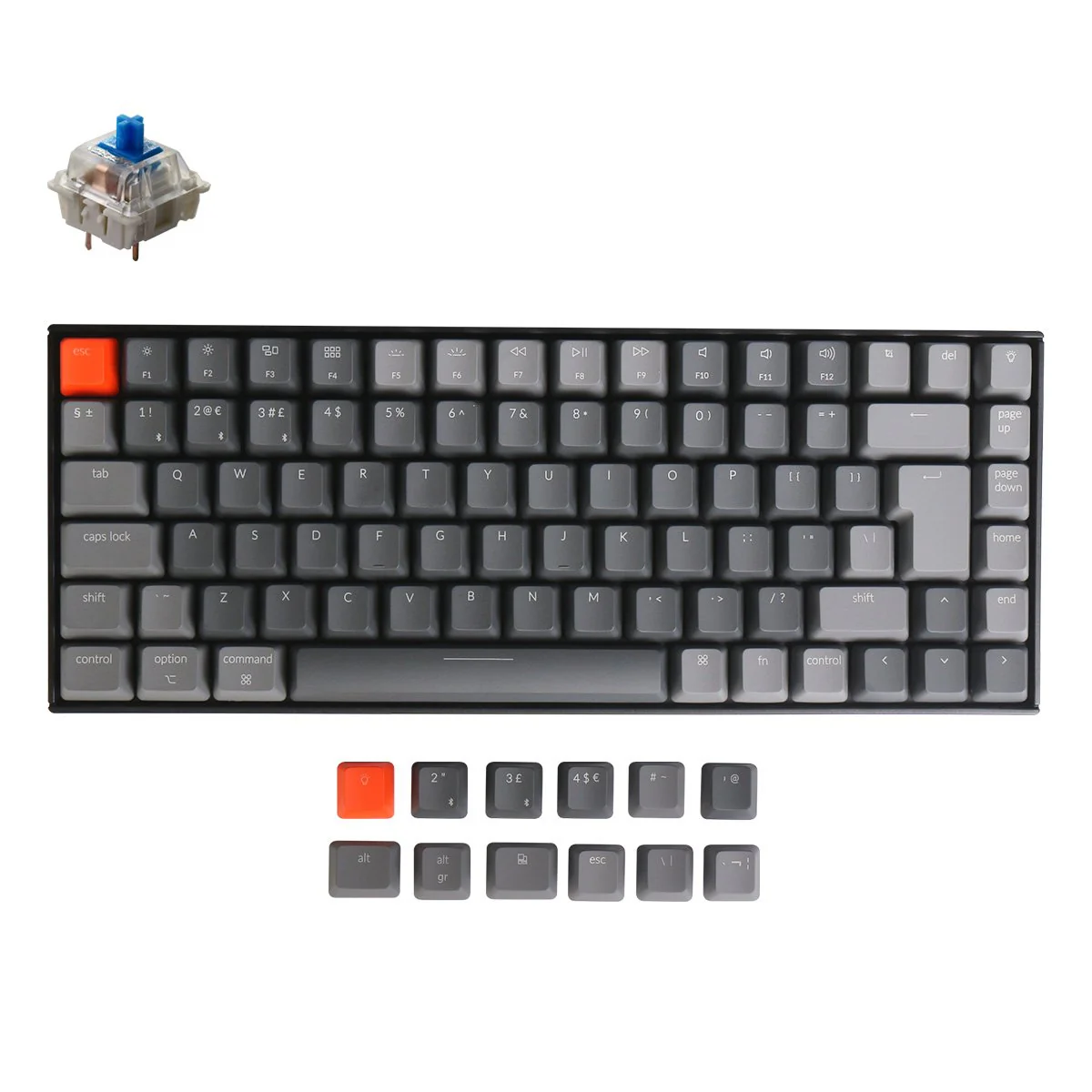 Keychron K2 Wireless Mechanical Keyboard (UK ISO Layout) - Version 2 - Image 2