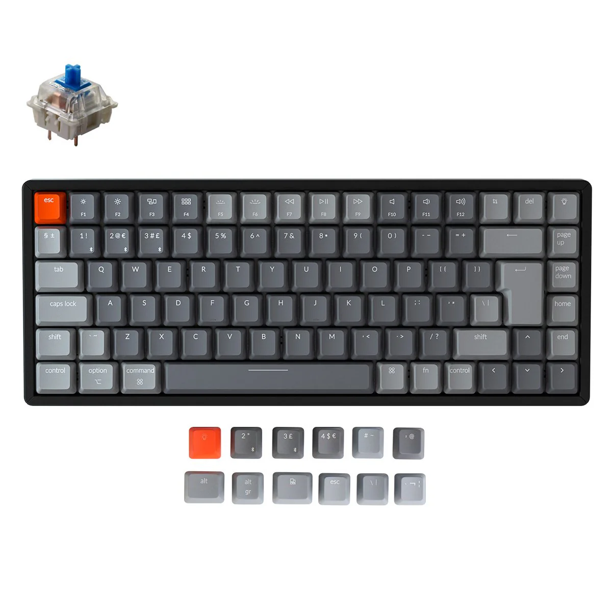 Keychron K2 Wireless Mechanical Keyboard (UK ISO Layout) - Version 2 - Image 7