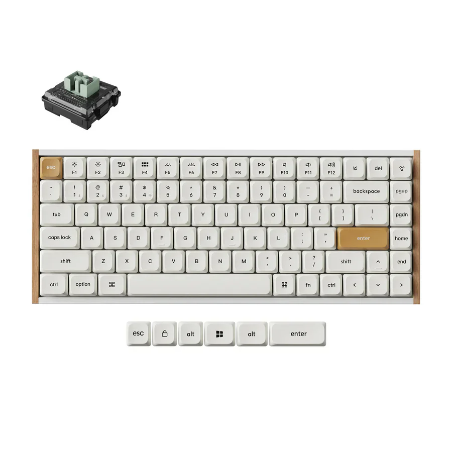 Keychron K3 HE Wireless Magnetic Switch Custom Keyboard - Image 9