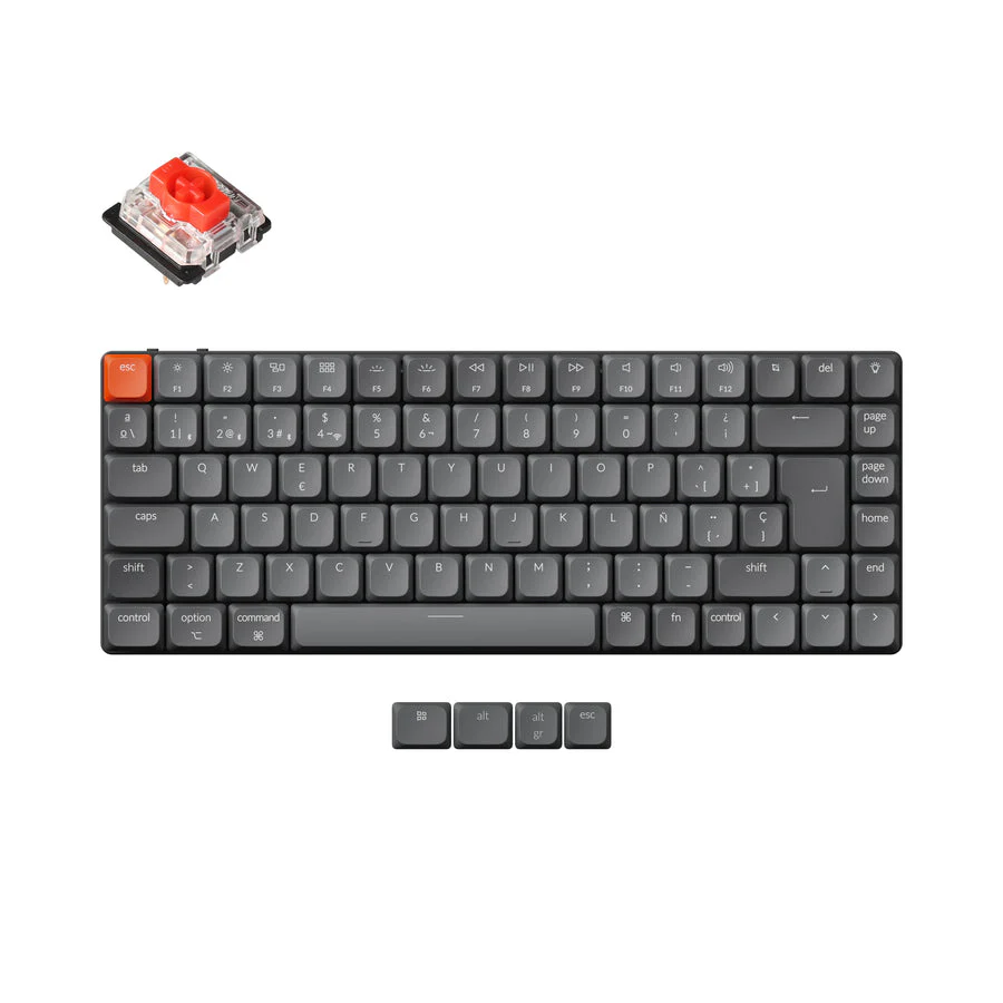 Keychron K3 Max QMK/VIA Wireless Custom Mechanical Keyboard ISO Layout Collection - Image 9