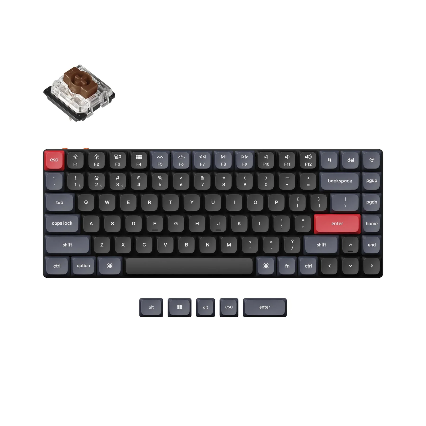 Keychron K3 Pro QMK/VIA Wireless Custom Mechanical Keyboard(US ANSI Layout) - Image 3