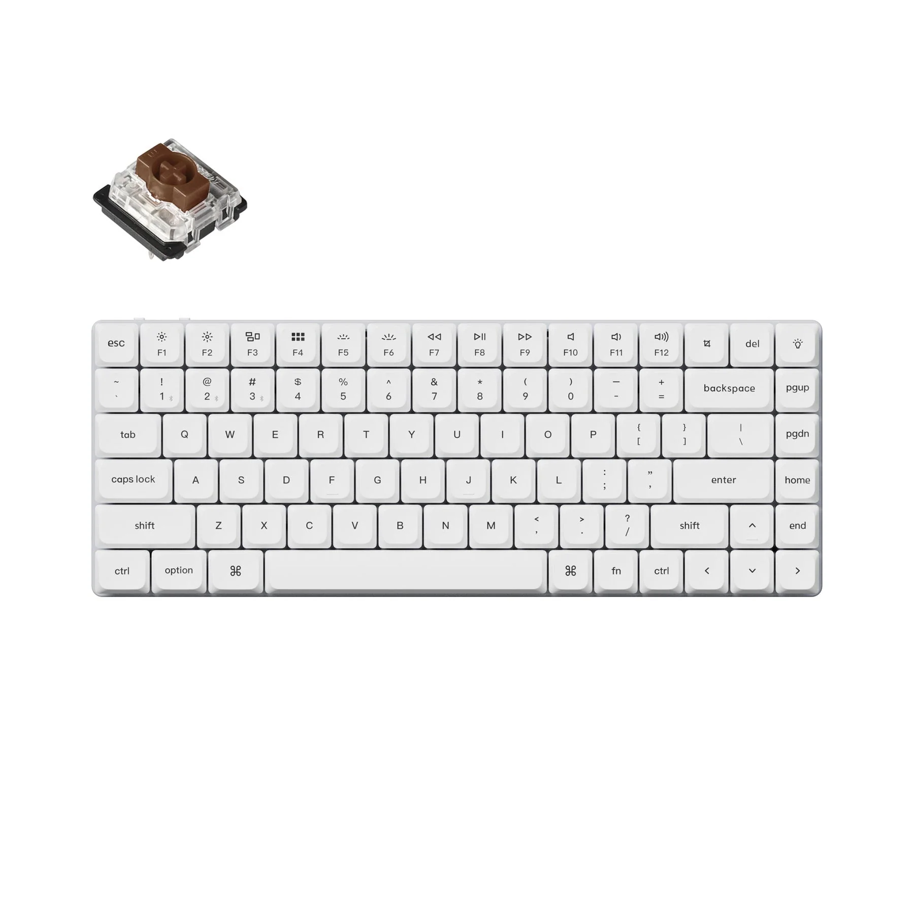 Keychron K3 Pro QMK/VIA Wireless Custom Mechanical Keyboard(US ANSI Layout) - Image 8
