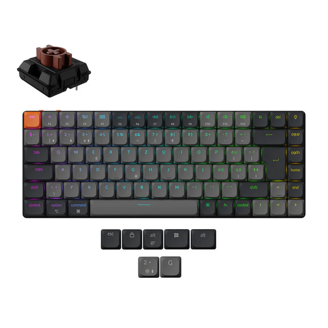 Keychron K3 QMK Wireless Mechanical Keyboard ISO Layout - Version 3 - Image 13