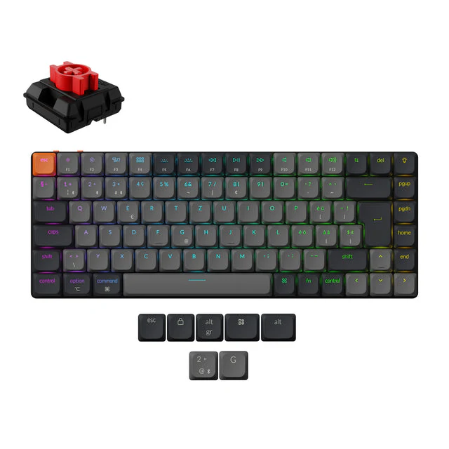 Keychron K3 QMK Wireless Mechanical Keyboard ISO Layout - Version 3 - Image 15