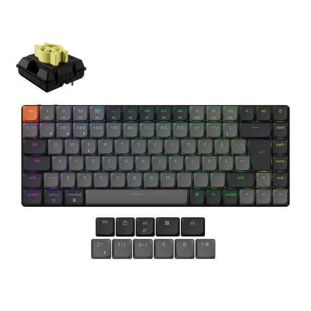 Keychron K3 QMK Wireless Mechanical Keyboard ISO Layout - Version 3 - Image 18