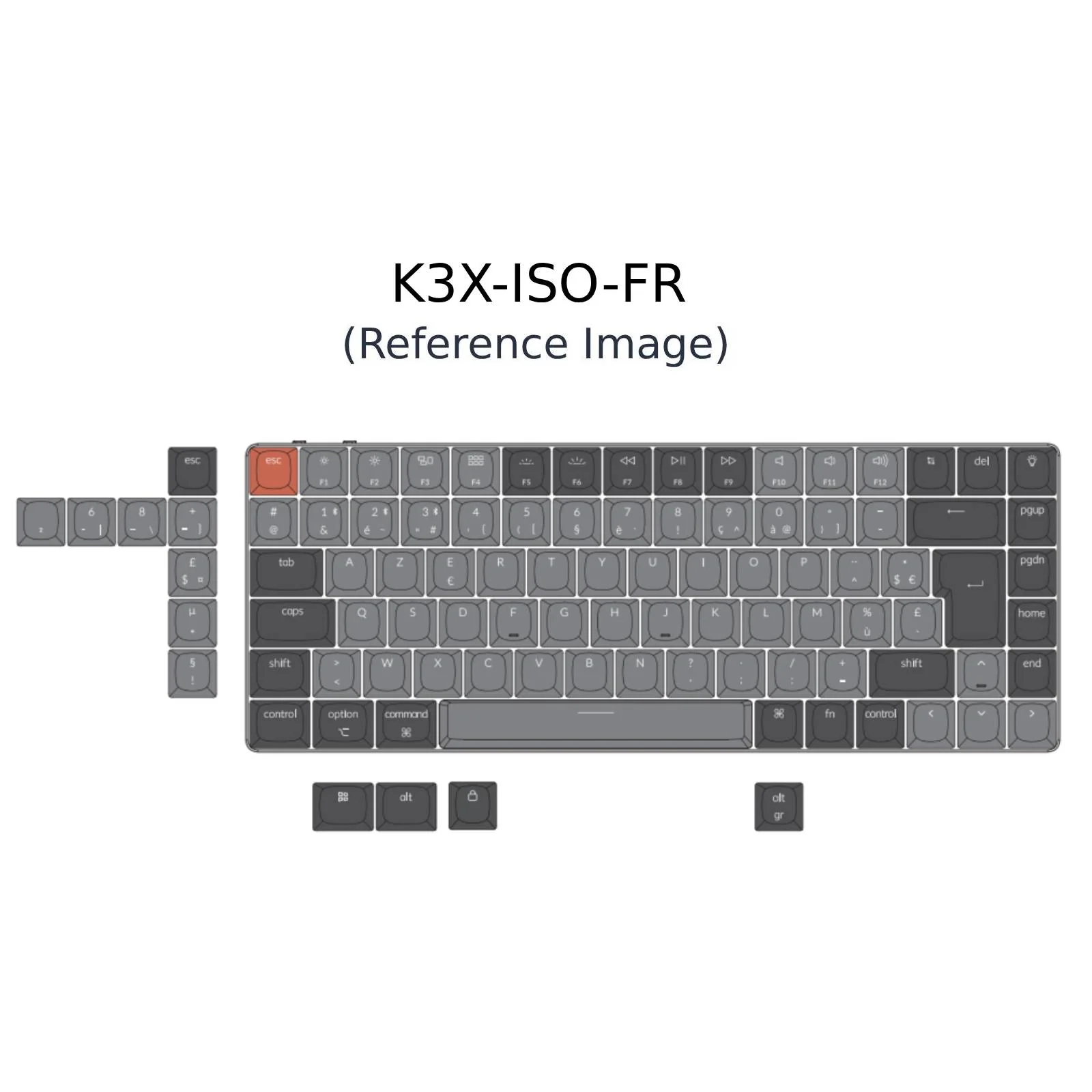 Keychron K3 QMK Wireless Mechanical Keyboard ISO Layout - Version 3 - Image 20