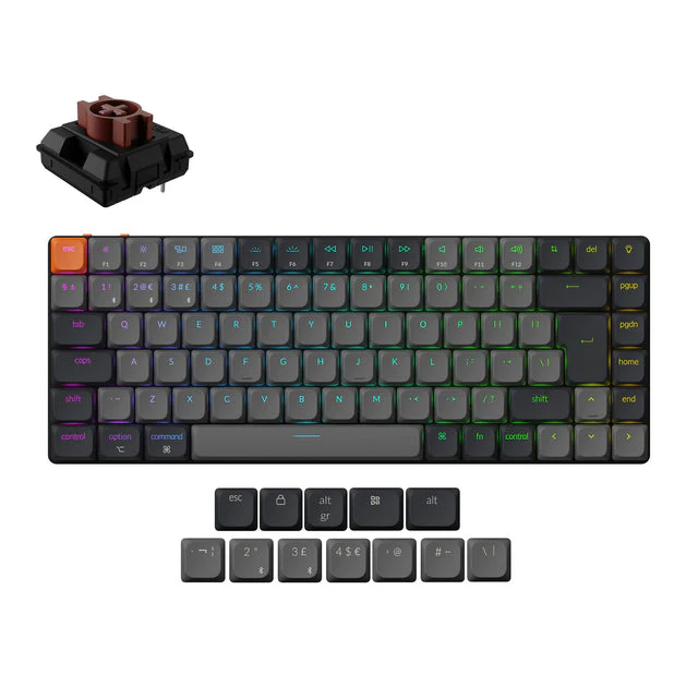 Keychron K3 QMK Wireless Mechanical Keyboard ISO Layout - Version 3 - Image 8