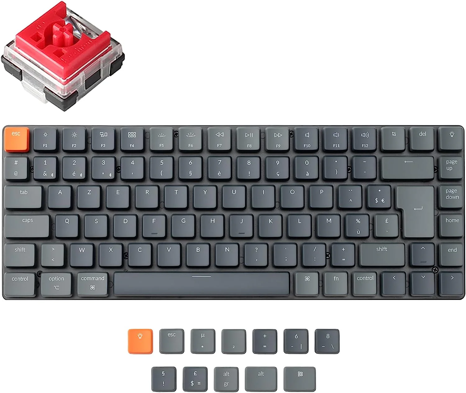 Keychron K3 Ultra-slim Wireless Mechanical Keyboard (FR-ISO Layout) -Version 2 - Image 3