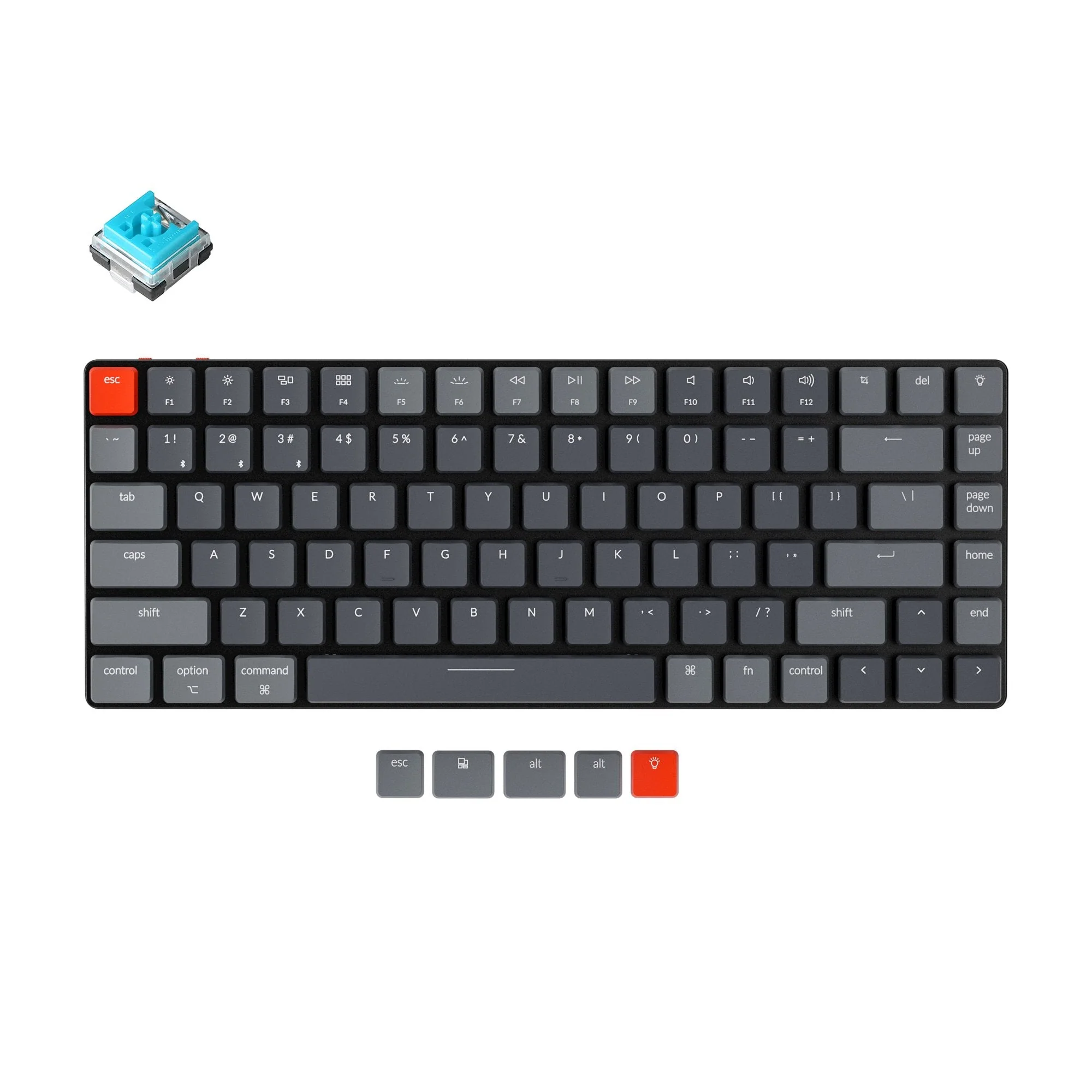 Keychron K3 Ultra-slim Wireless Mechanical Keyboard  (US ANSI Layout) -Version 2 - Image 11