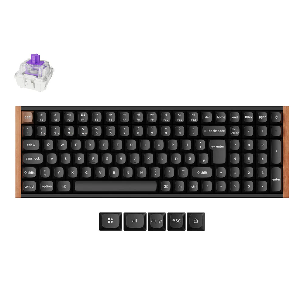 Keychron K4 HE Wireless Magnetic Switch Custom Keyboard ISO Layout Collection - Image 3
