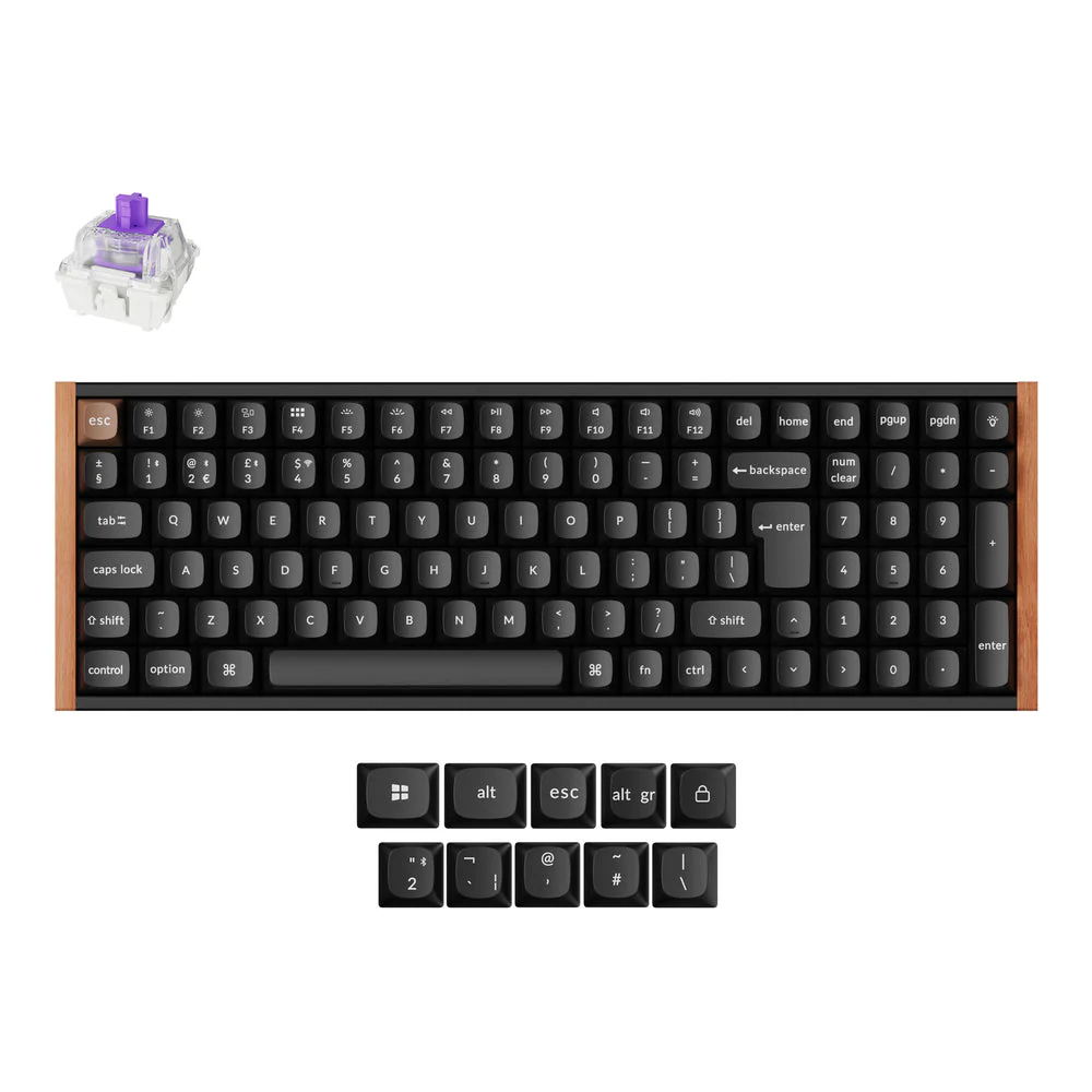 Keychron K4 HE Wireless Magnetic Switch Custom Keyboard ISO Layout Collection - Image 4