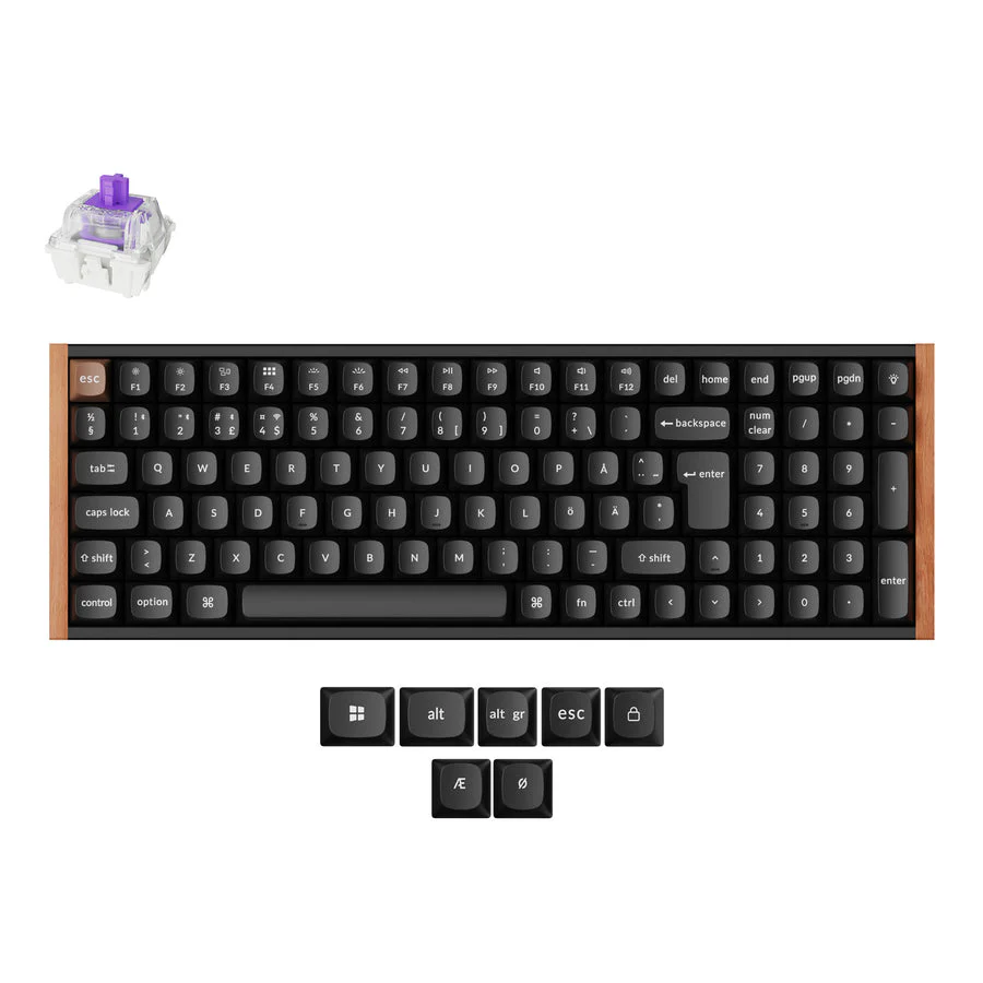 Keychron K4 HE Wireless Magnetic Switch Custom Keyboard ISO Layout Collection - Image 5