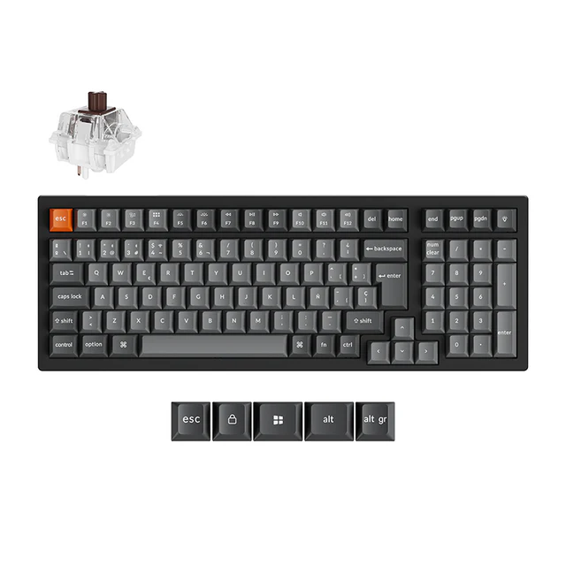 Keychron K4 Max QMK Wireless Mechanical Keyboard ISO Layout Collection - Image 2
