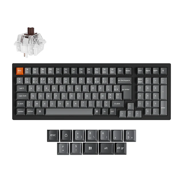 Keychron K4 Max QMK Wireless Mechanical Keyboard ISO Layout Collection - Image 5