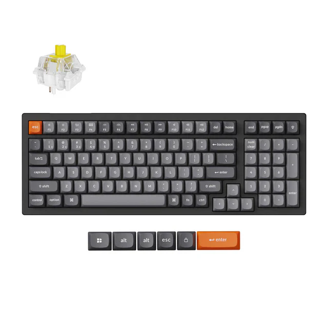 Keychron K4 Max QMK Wireless Mechanical Keyboard (US ANSI Layout) - Image 3