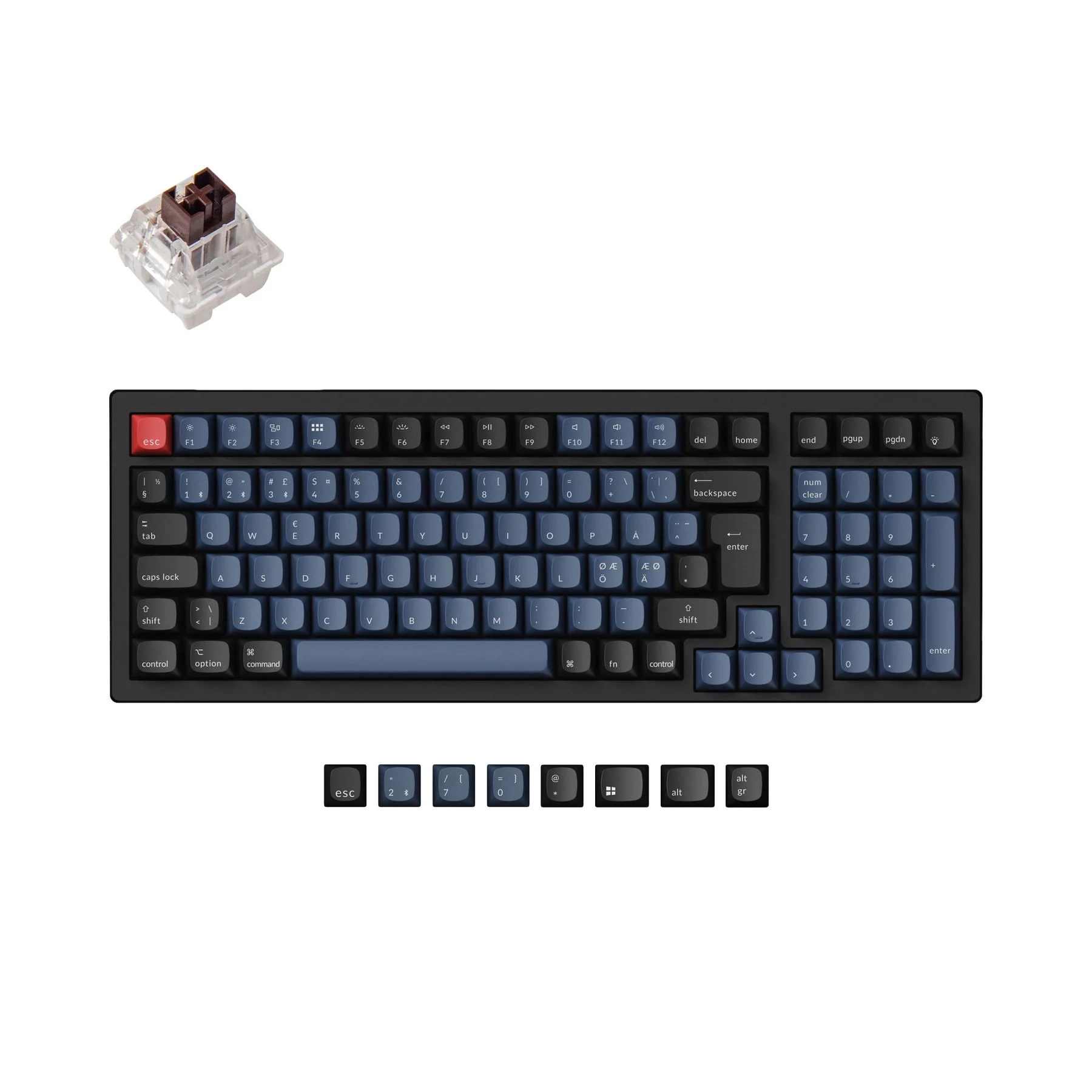 Keychron K4 Pro QMK/VIA Wireless Mechanical Keyboard ISO Layout Collection - Image 10