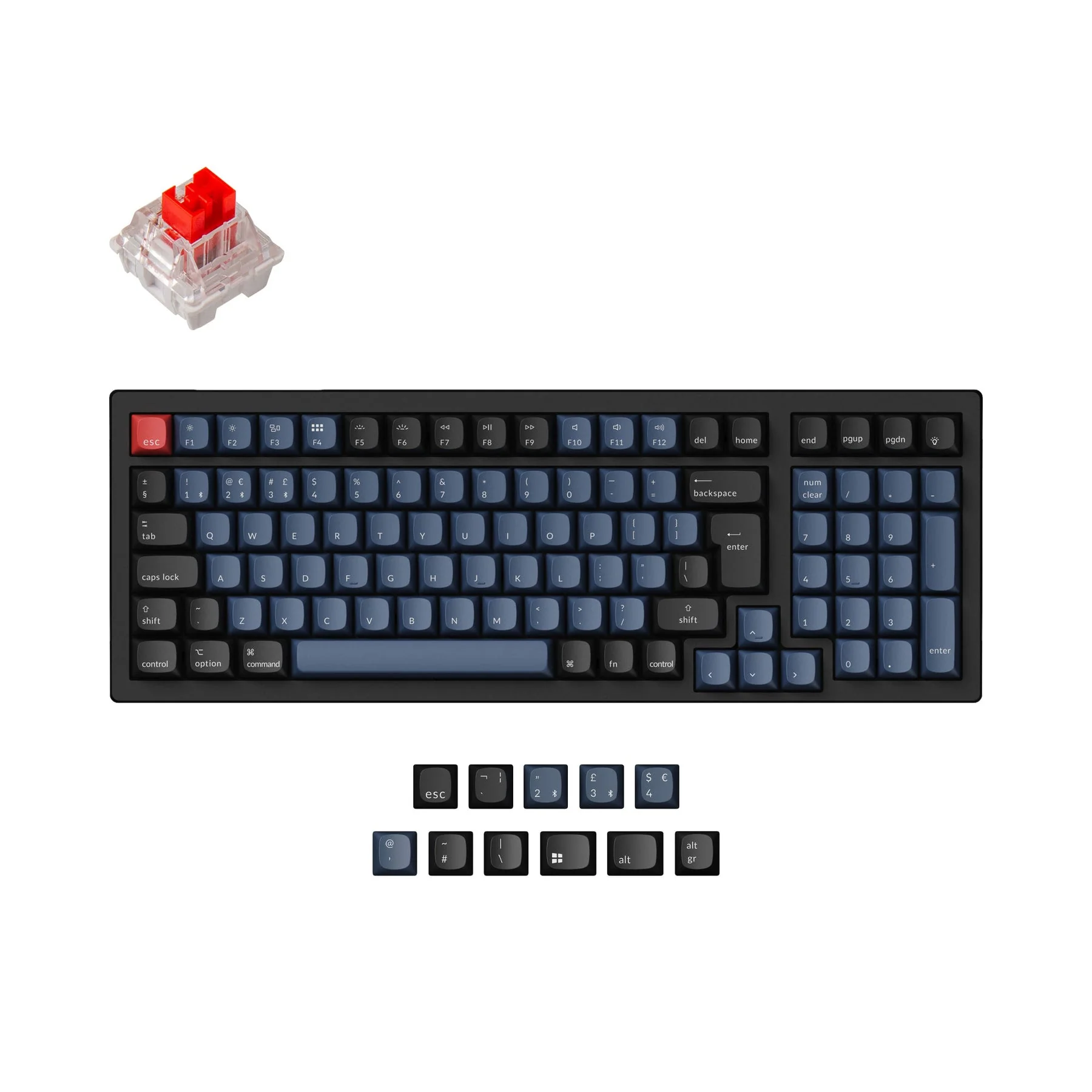 Keychron K4 Pro QMK/VIA Wireless Mechanical Keyboard ISO Layout Collection - Image 3