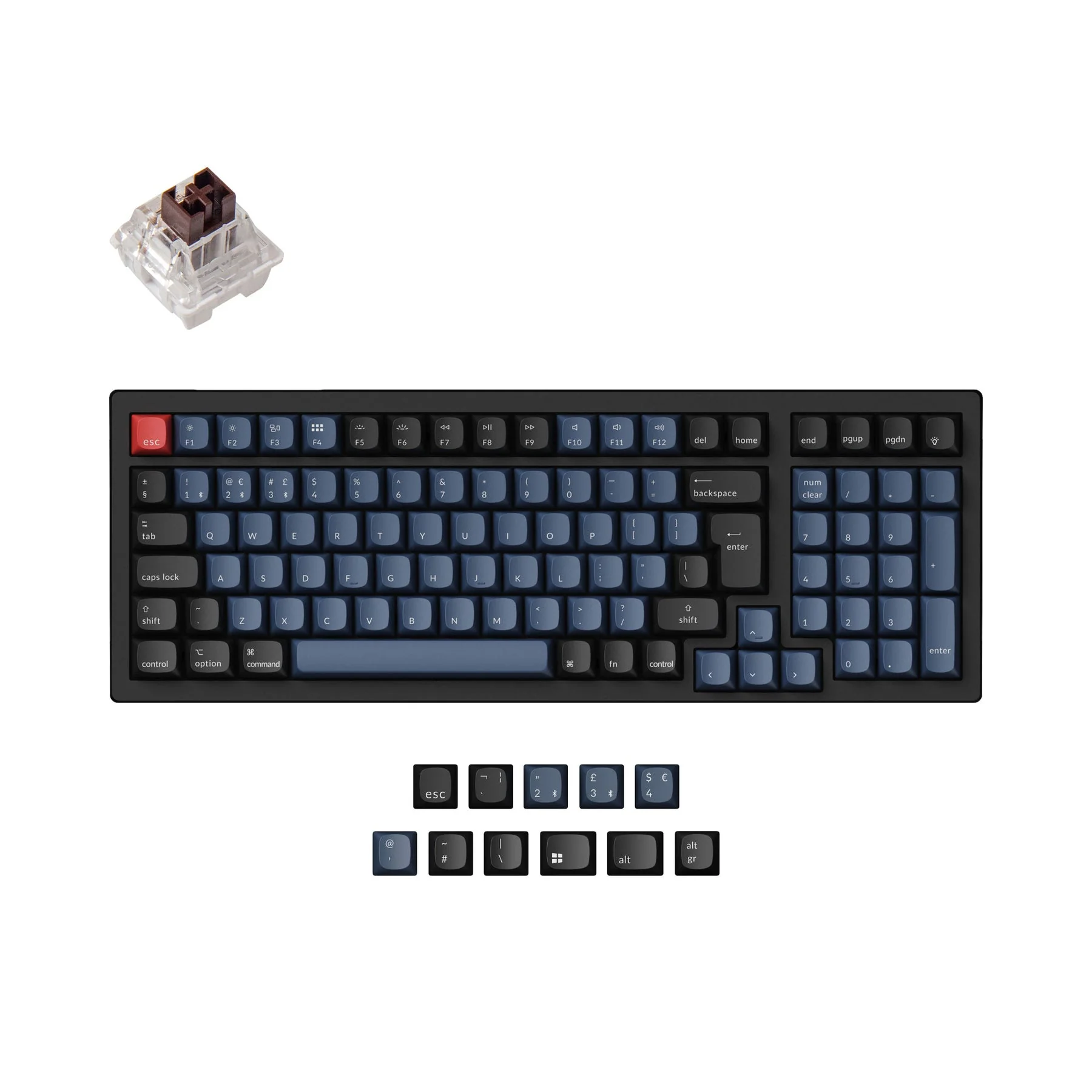 Keychron K4 Pro QMK/VIA Wireless Mechanical Keyboard ISO Layout Collection - Image 4