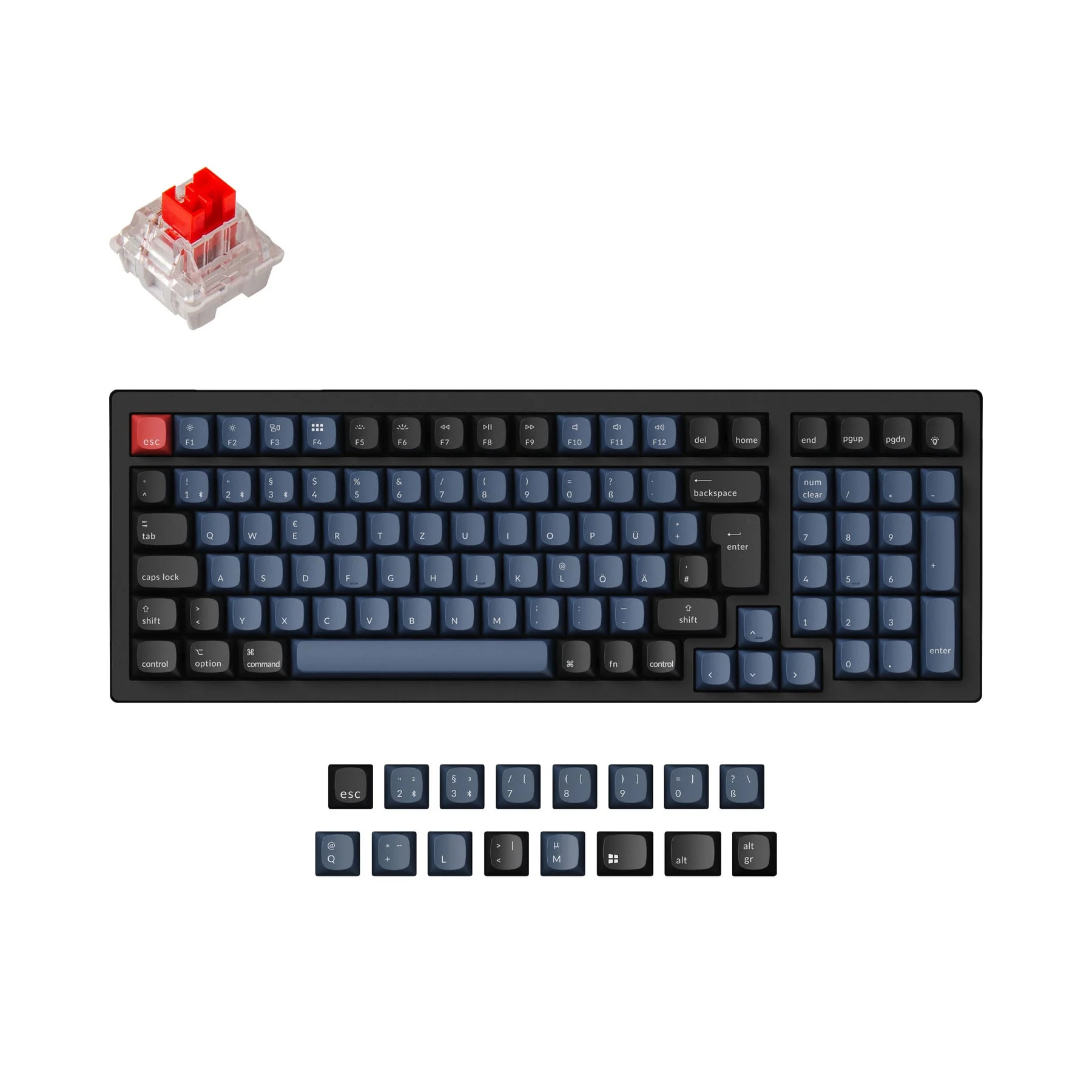 Keychron K4 Pro QMK/VIA Wireless Mechanical Keyboard ISO Layout Collection - Image 5