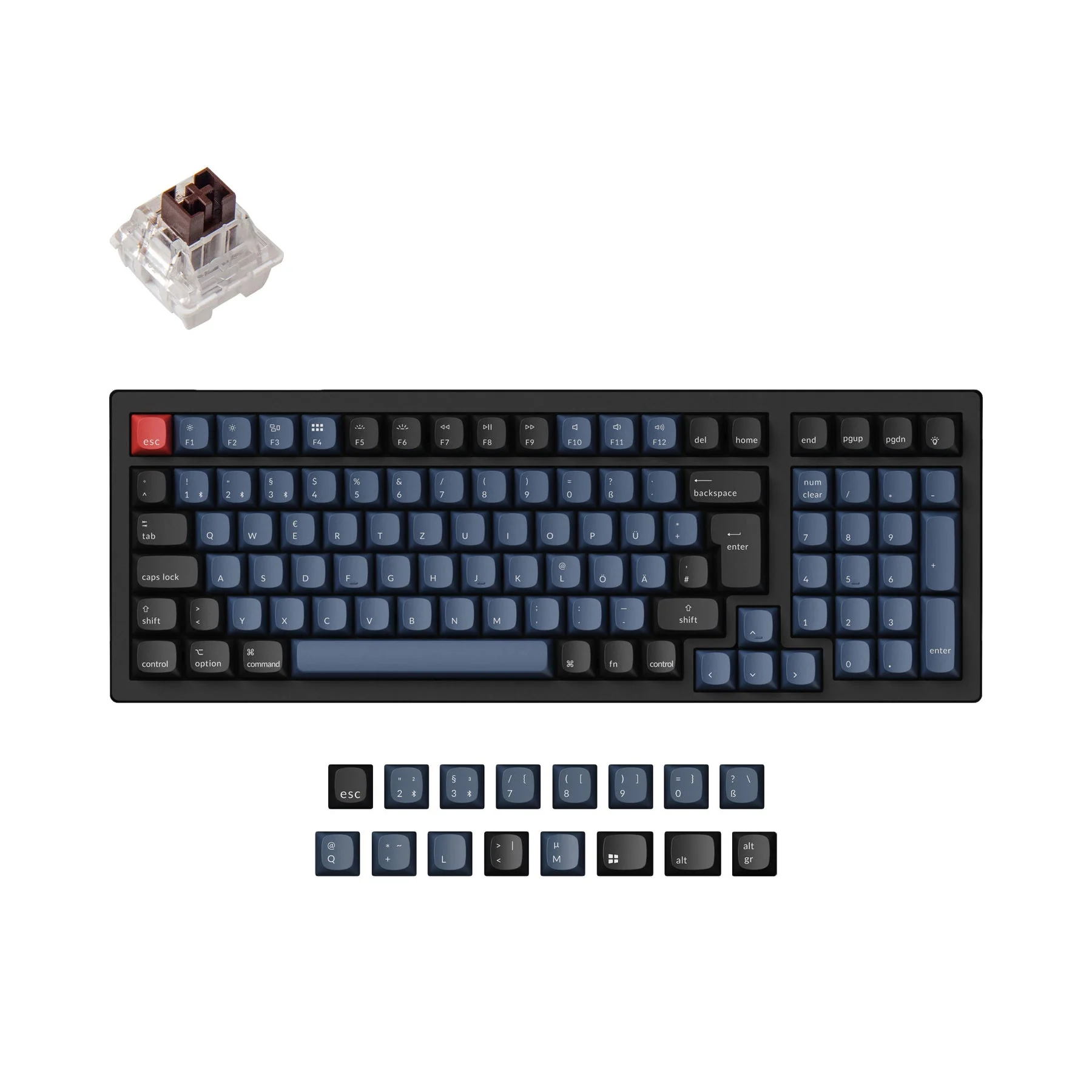 Keychron K4 Pro QMK/VIA Wireless Mechanical Keyboard ISO Layout Collection - Image 6