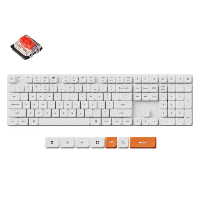 Keychron K5 Max QMK/VIA Wireless Custom Mechanical Keyboard (US ANSI Keyboard) - Image 3